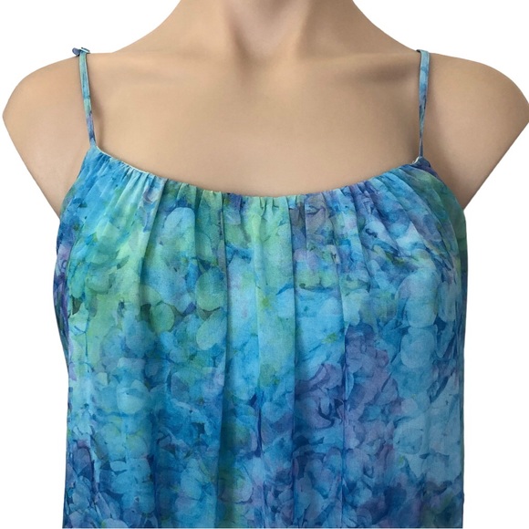 🌿 FOREVER NEW 🌿 high low midi dress size 6 adjustable straps - Picture 2 of 7